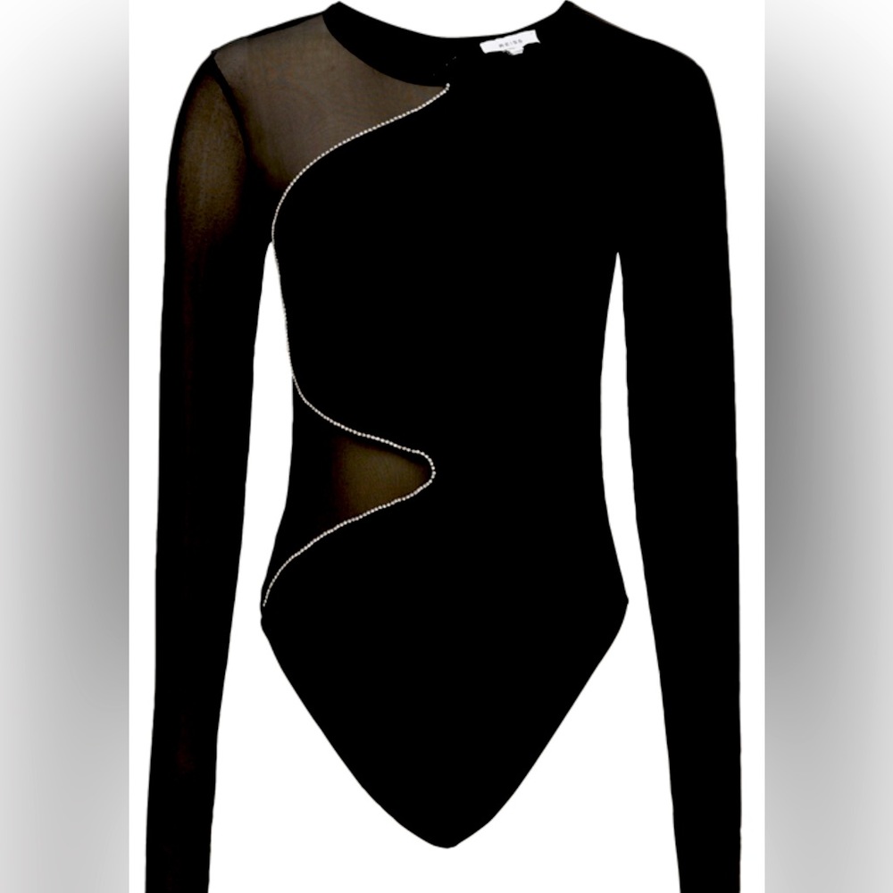 Reiss Black bodysuit - Medium size